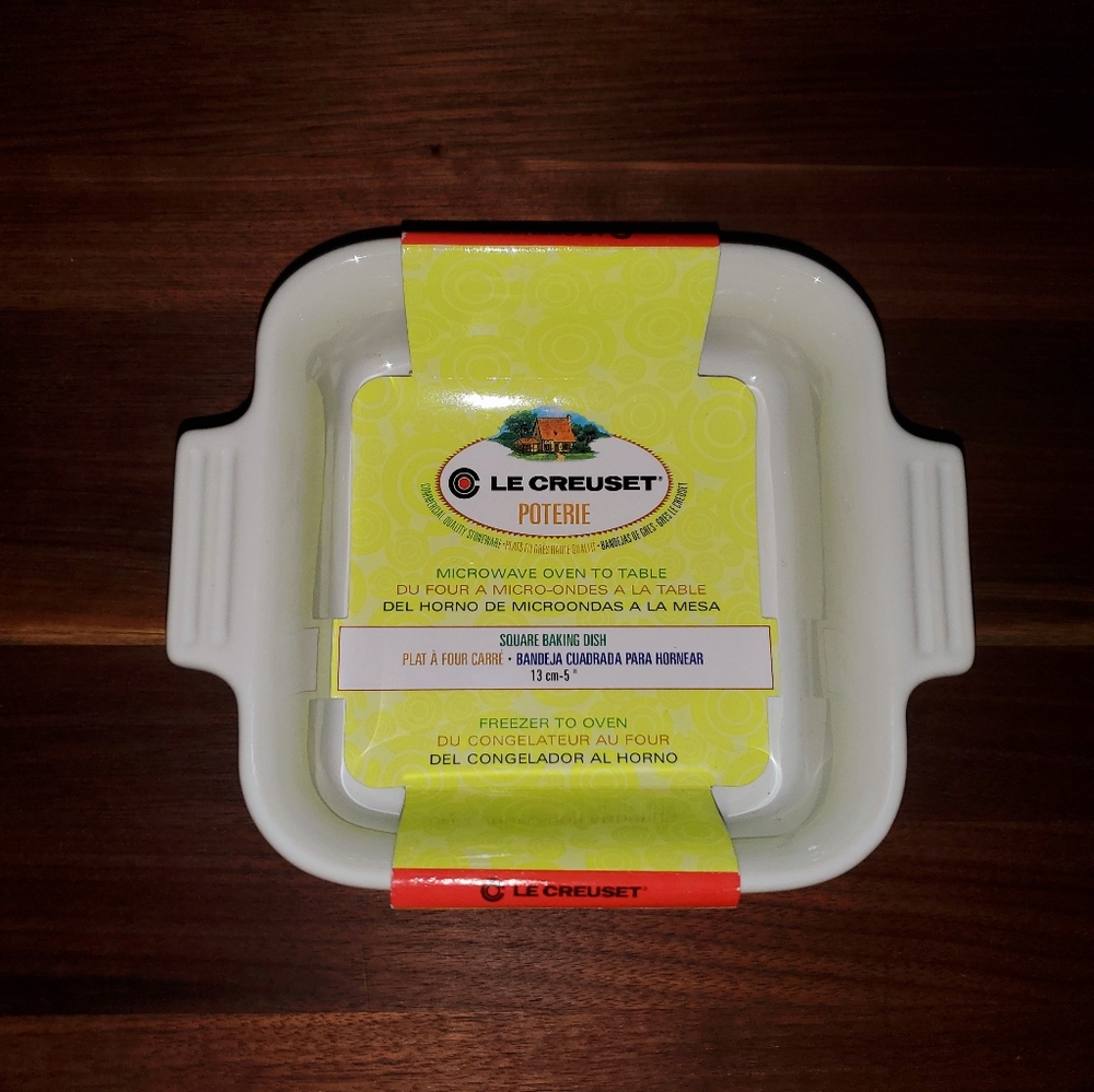 Le Creuset 5" Stoneware Dish In White